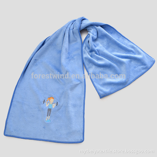 Custom LOGO Outdoor Printing Quick-dry Microfiber Yoga Towel Mat